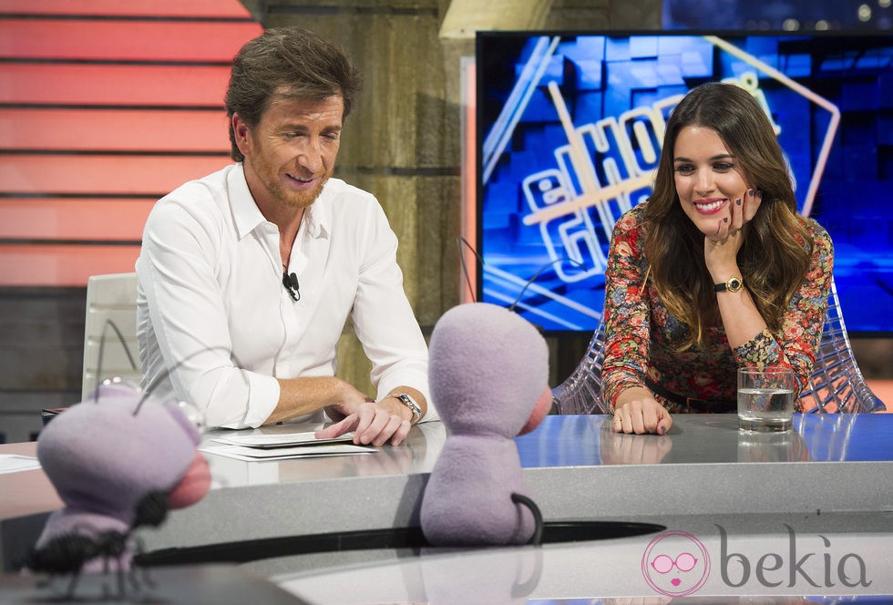 Pablo Motos y Adriana Ugarte con Trancas y Barrancas en 'El Hormiguero'