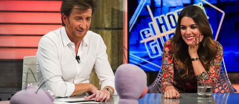 Pablo Motos y Adriana Ugarte con Trancas y Barrancas en 'El Hormiguero'