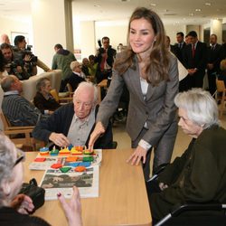 La Princesa de Asturias en la inauguración de la Residencia de Mayores 'El Greco'