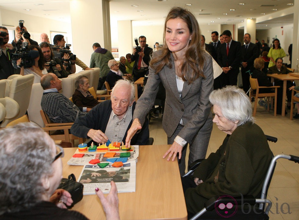 La Princesa de Asturias en la inauguración de la Residencia de Mayores 'El Greco'