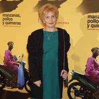 Marisa Paredes en la premiere del documental 'Manzanas, pollos y quimeras'