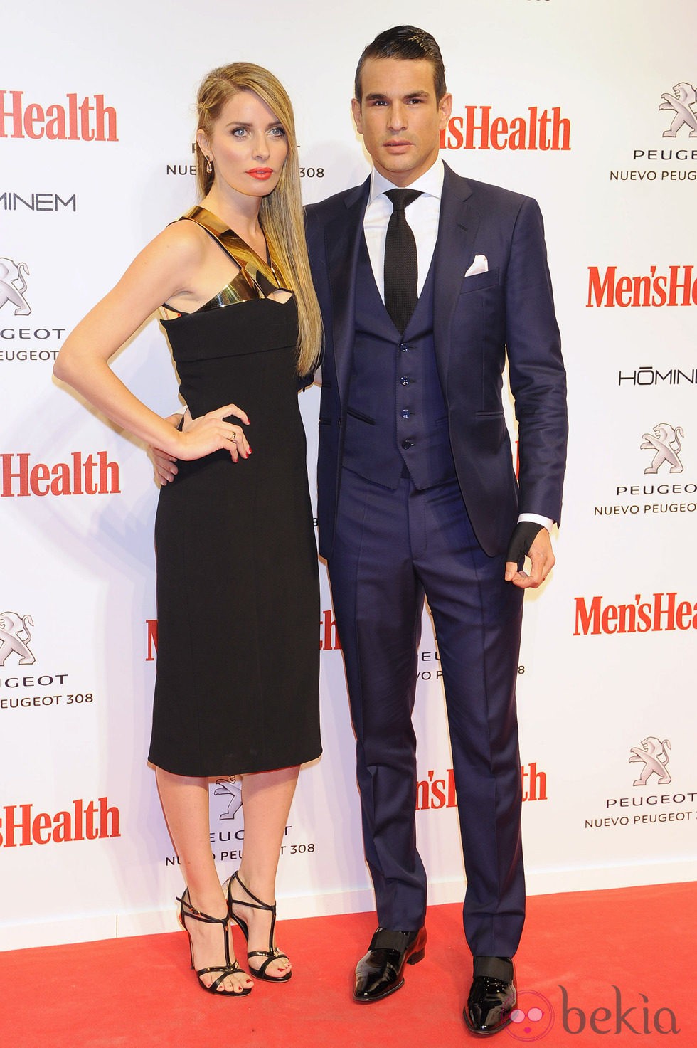 Jose María Manzanares y Rocio Escalona en los Premios Men's Health Hombres del Año 2013