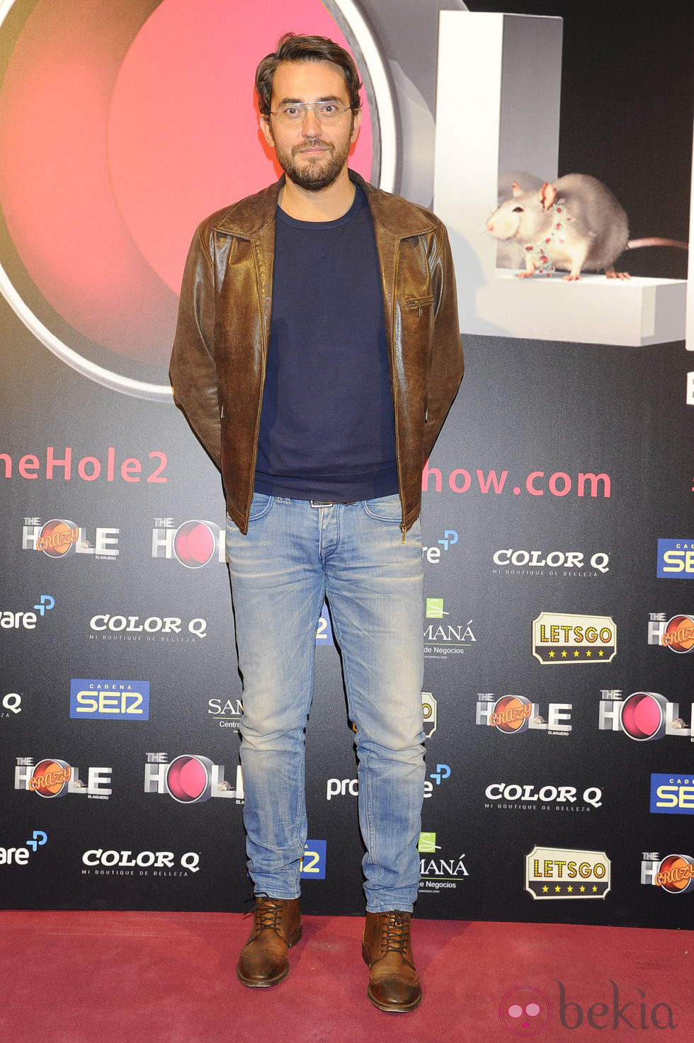 Màxim Huerta en el estreno de 'The Hole 2'