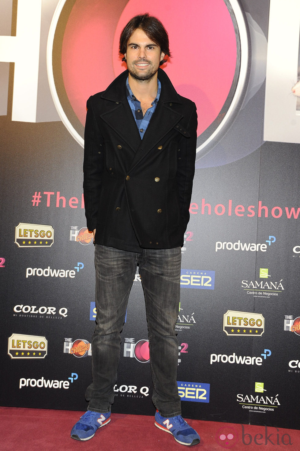 Curi Gallardo en el estreno de 'The Hole 2'