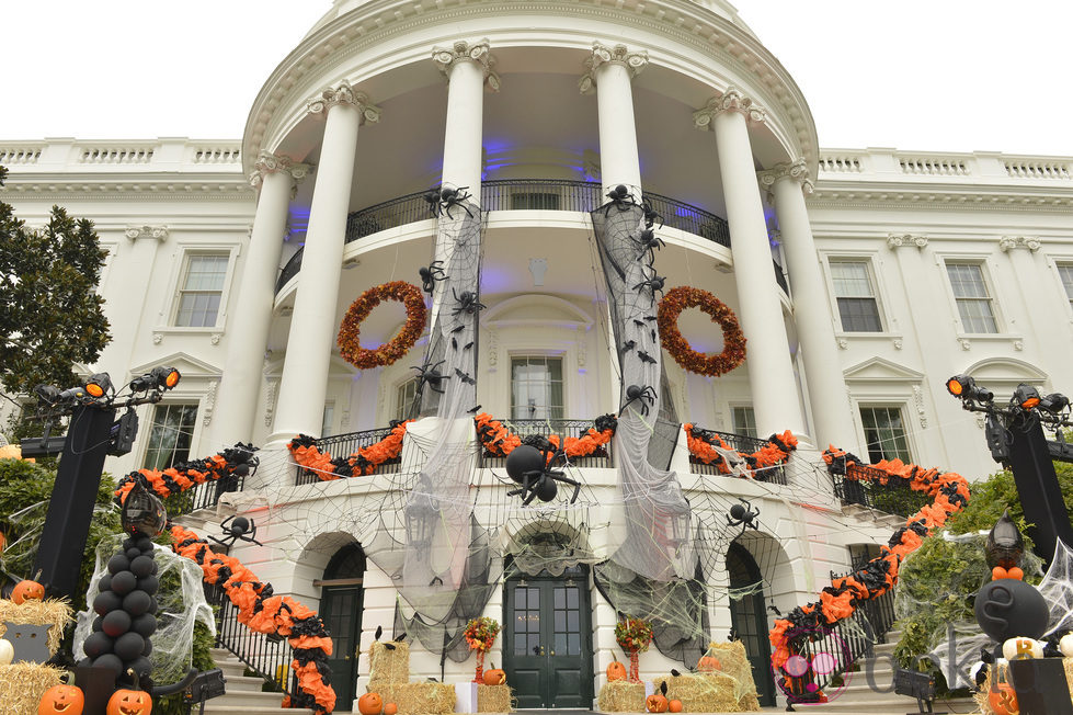 La Casa Blanca decorada para Halloween 2013