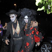 Kate Moss y Jamie Hince en Halloween 2013