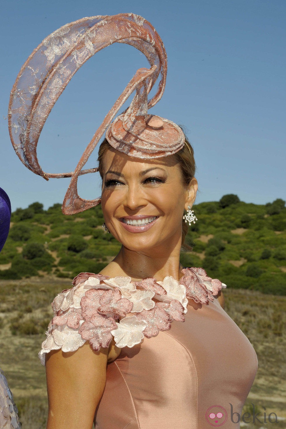 Mar Segura en la boda de Víctor Janeiro y Beatriz Trapote