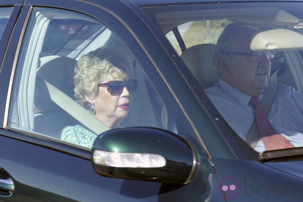 María Jiménez en la boda de Víctor Janeiro y Beatriz Trapote