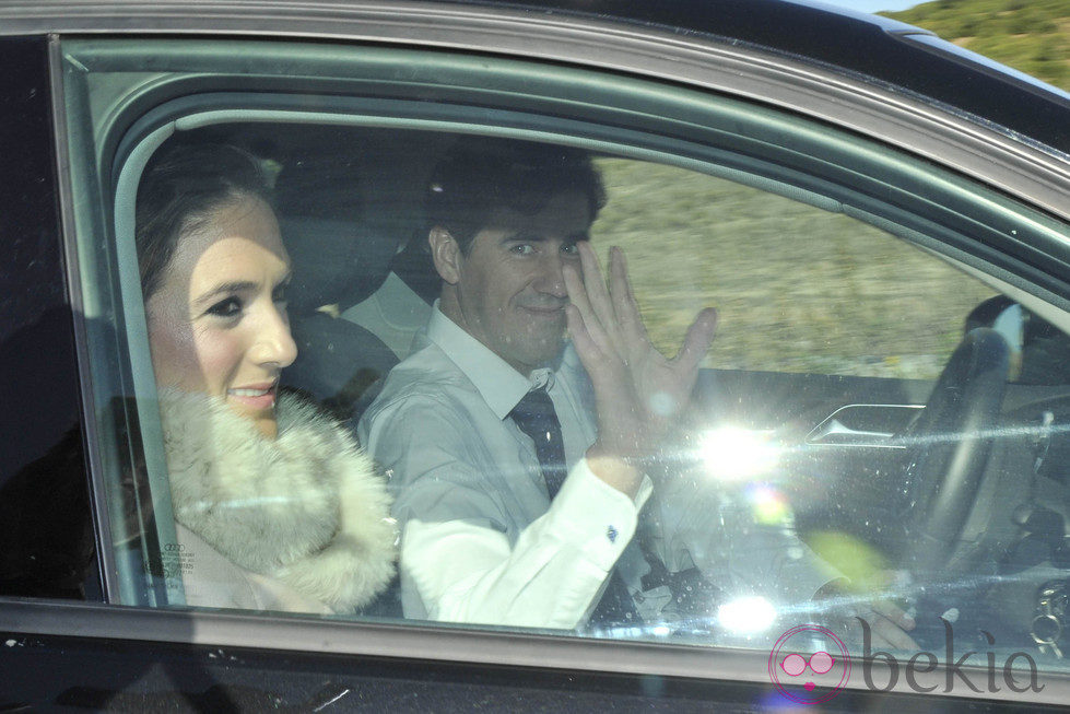 Humberto Janeiro Jr. en la boda de Víctor Janeiro y Beatriz Trapote