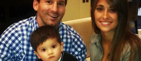 Thiago Messi celebra su primer cumpleaños en compañía de Leo Messi y Antonella Roccuzzo