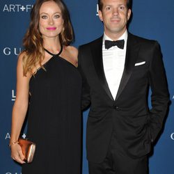 Olivia Wilde y Jason Sudeikis en la gala LACMA Art + Film