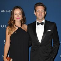 Olivia Wilde y Jason Sudeikis en la gala LACMA Art + Film