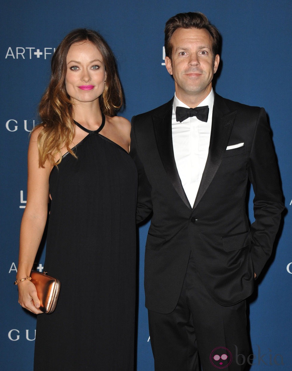 Olivia Wilde y Jason Sudeikis en la gala LACMA Art + Film