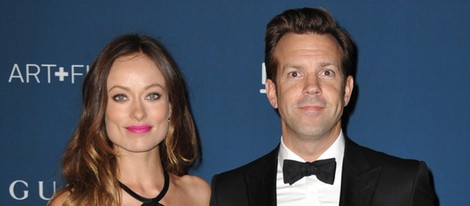 Olivia Wilde y Jason Sudeikis en la gala LACMA Art + Film