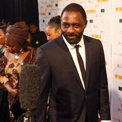 Idris Elba en el estreno de 'Mandela, un largo camino hacia la libertad' en Johannesburgo