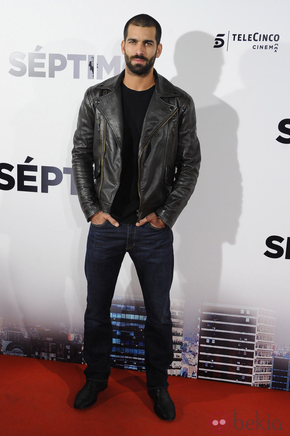 Rubén Cortada en el estreno de 'Séptimo'