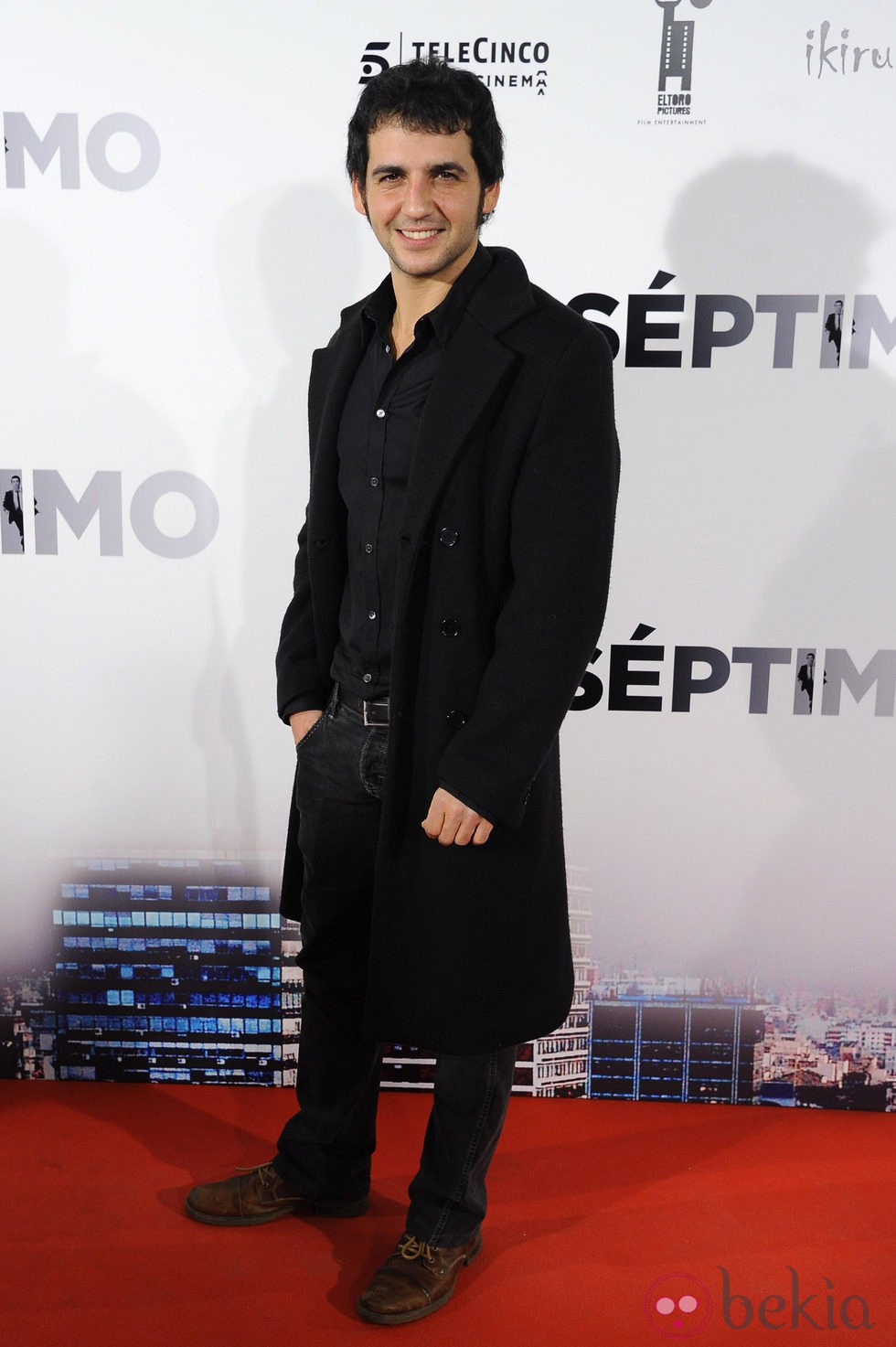 Fran Perea en el estreno de 'Séptimo'