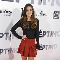 Macarena García en el estreno de 'Séptimo'