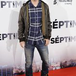 David Castillo en el estreno de 'Séptimo'