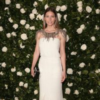 Jessica Biel en una fiesta homenaje a Tilda Swinton en el MoMA