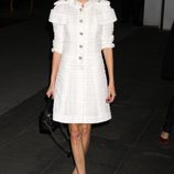 Alexa Chung en una fiesta homenaje a Tilda Swinton en el MoMA