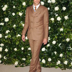 Zac Posen en una fiesta homenaje a Tilda Swinton en el MoMA