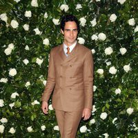 Zac Posen en una fiesta homenaje a Tilda Swinton en el MoMA