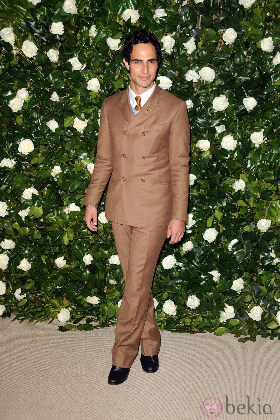 Zac Posen en una fiesta homenaje a Tilda Swinton en el MoMA