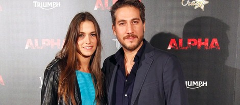 Alberto Ammann y Clara Méndez-Leite en el estreno de 'Alpha'