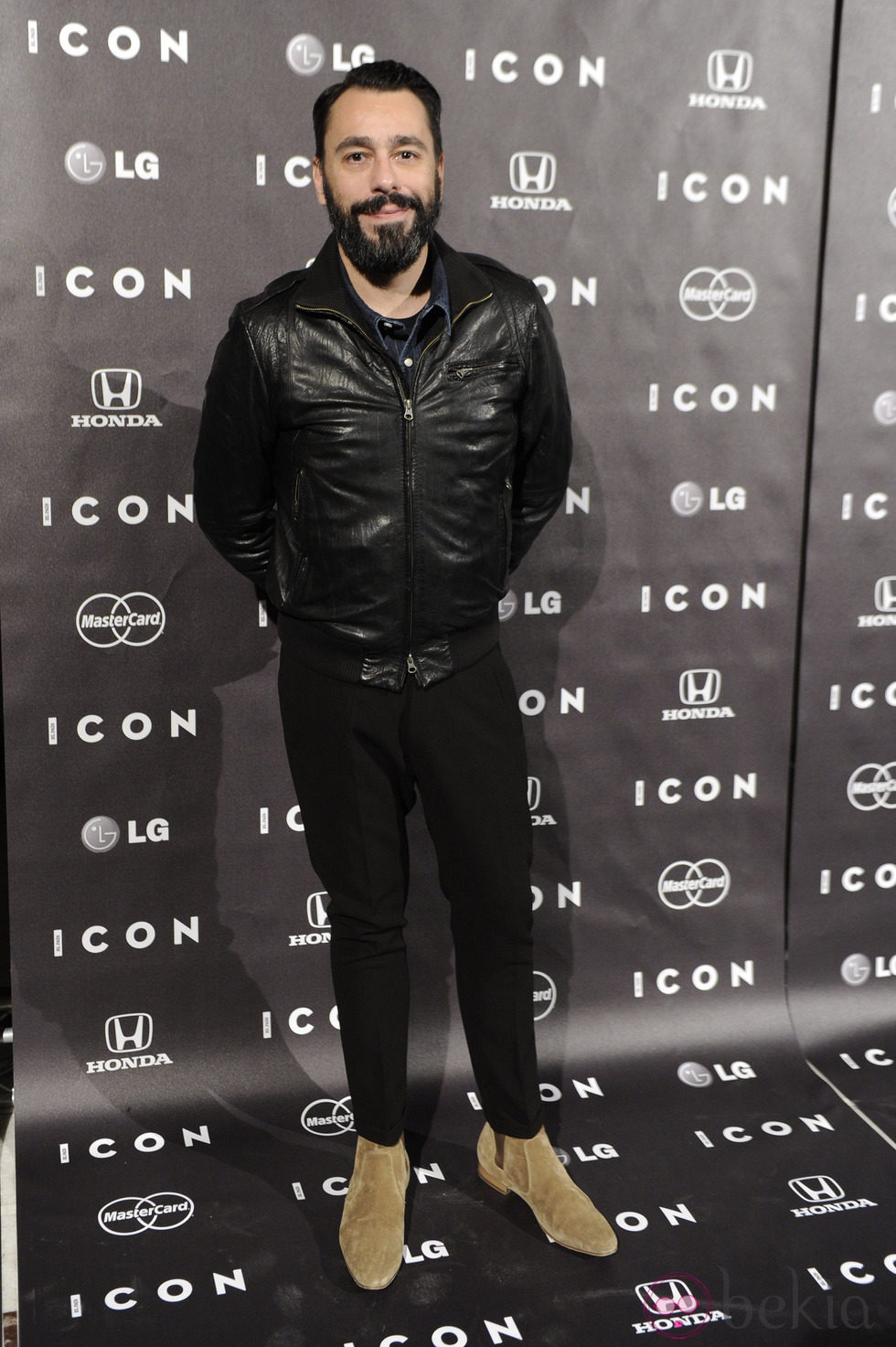 Juanjo Oliva en la presentación de la revista Icon