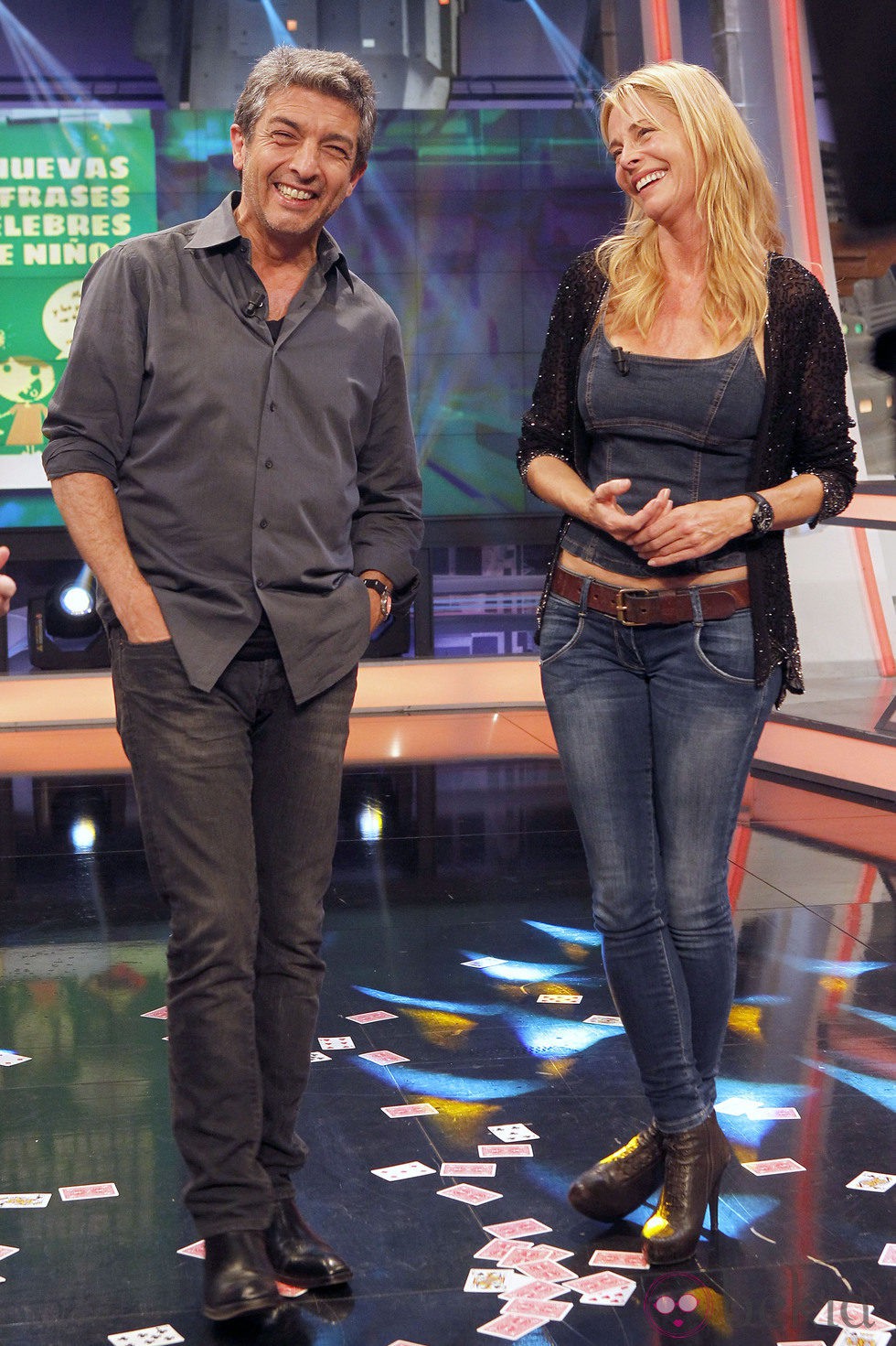 Ricardo Darin y Belén Rueda en 'El Hormiguero'