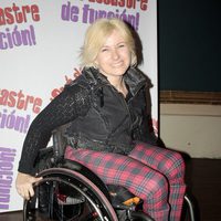 Gemma Hassen en la presentación de la obra de teatro '¡Qué desastre de función!'