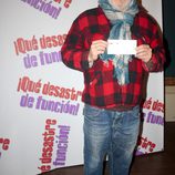 Pablo Carbonell en la presentación de la obra de teatro '¡Qué desastre de función!'