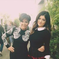 Kris Jenner el día de su cumpleaños con Kylie Jenner