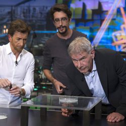 Harrison Ford hace un experimento en 'El Hormiguero'