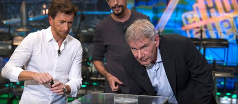 Harrison Ford hace un experimento en 'El Hormiguero'