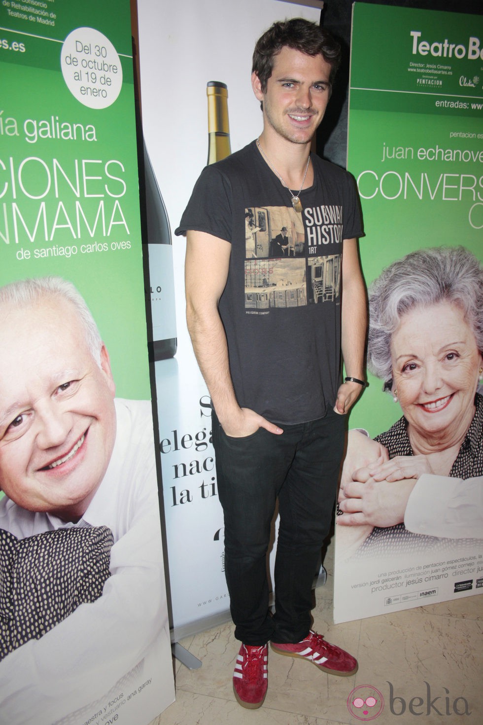 Gonzalo Ramos en el estreno de 'Conversaciones con mamá'