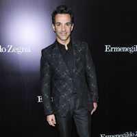 George Kotsiopoulos en la apertura de una tienda de Ermenegildo Zegna en Beverly Hills