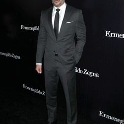 Joe Manganiello en la apertura de una tienda de Ermenegildo Zegna en Beverly Hills