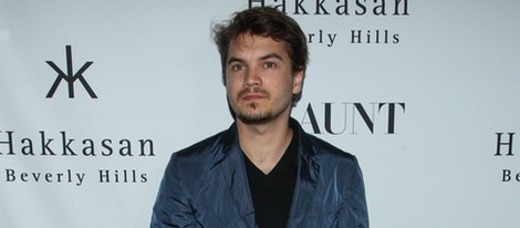 Emile Hirsch en la fiesta organizada por la revista Flaunt