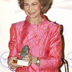 La Reina Sofía recibe el premio Espiga de Oro 2013