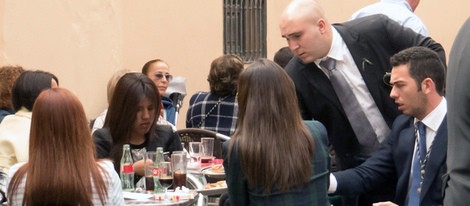 Alberto Isla, Chabelita, Kiko Rivera y Jessica Bueno en la Semana Santa de Sevilla