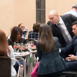 Alberto Isla, Chabelita, Kiko Rivera y Jessica Bueno en la Semana Santa de Sevilla