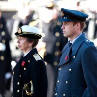 La Princesa Ana, el Príncipe Guillermo y el Duque de Edimburgo en el Día de los Caídos 2013