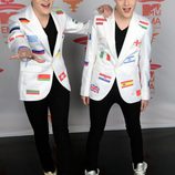 Jedward en los MTV Europe Music Awards 2013