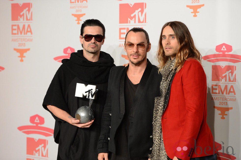 Thirty Seconds to Mars premiados en los MTV EMA 2013