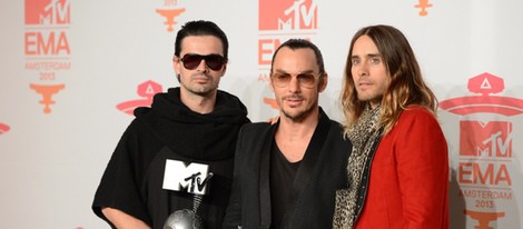 Thirty Seconds to Mars premiados en los MTV EMA 2013