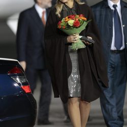 Máxima de Holanda en su primer viaje oficial a Rusia como Reina