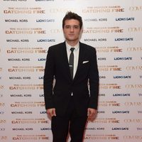 Josh Hutcherson en el estreno mundial de 'Los Juegos del Hambre: En llamas' en Londres