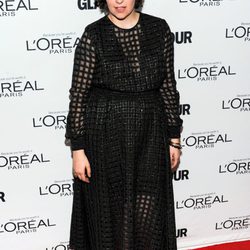 Lena Dunham en los premios Glamour Mujer del Año 2013 en Nueva York